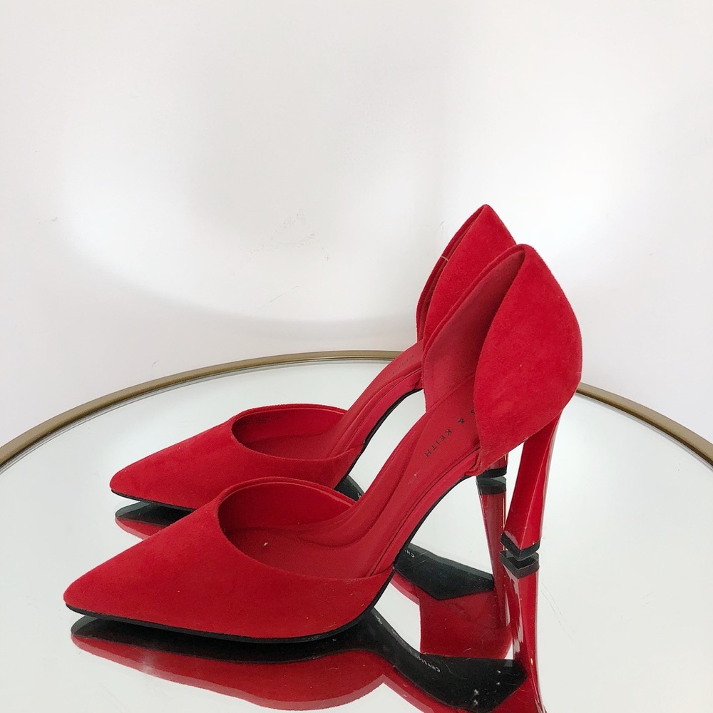 Red shoes brand new